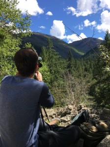 Cliff Gray Glassing in British Columbia